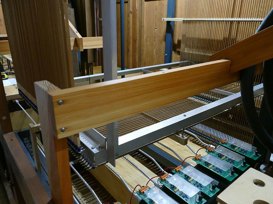 Sanierung der "Lötzerich" Orgel in St. Crescentius (Foto: Karl-Franz Thiede)